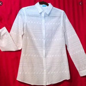 j McLaughlin S embroidered top